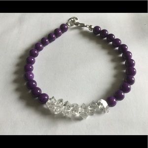 Herkimer bracelet